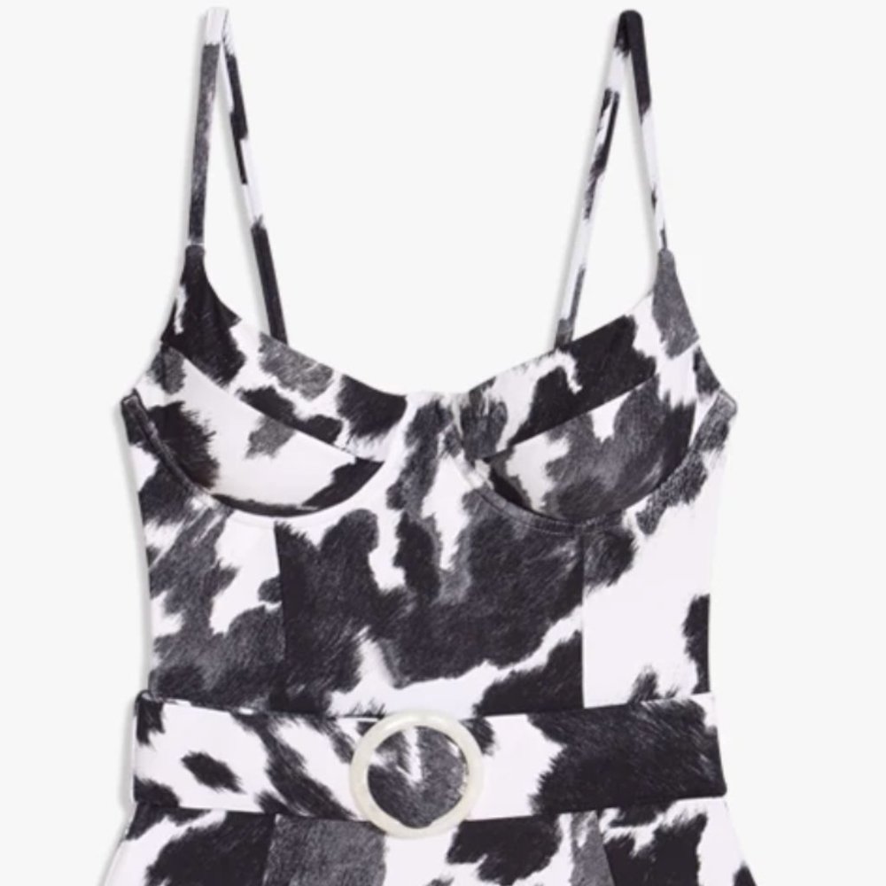WeWoreWhat Cowhide One-piece